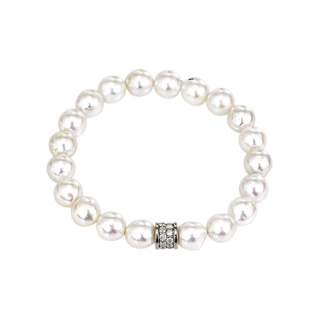 Pearl Diamond Bracelet