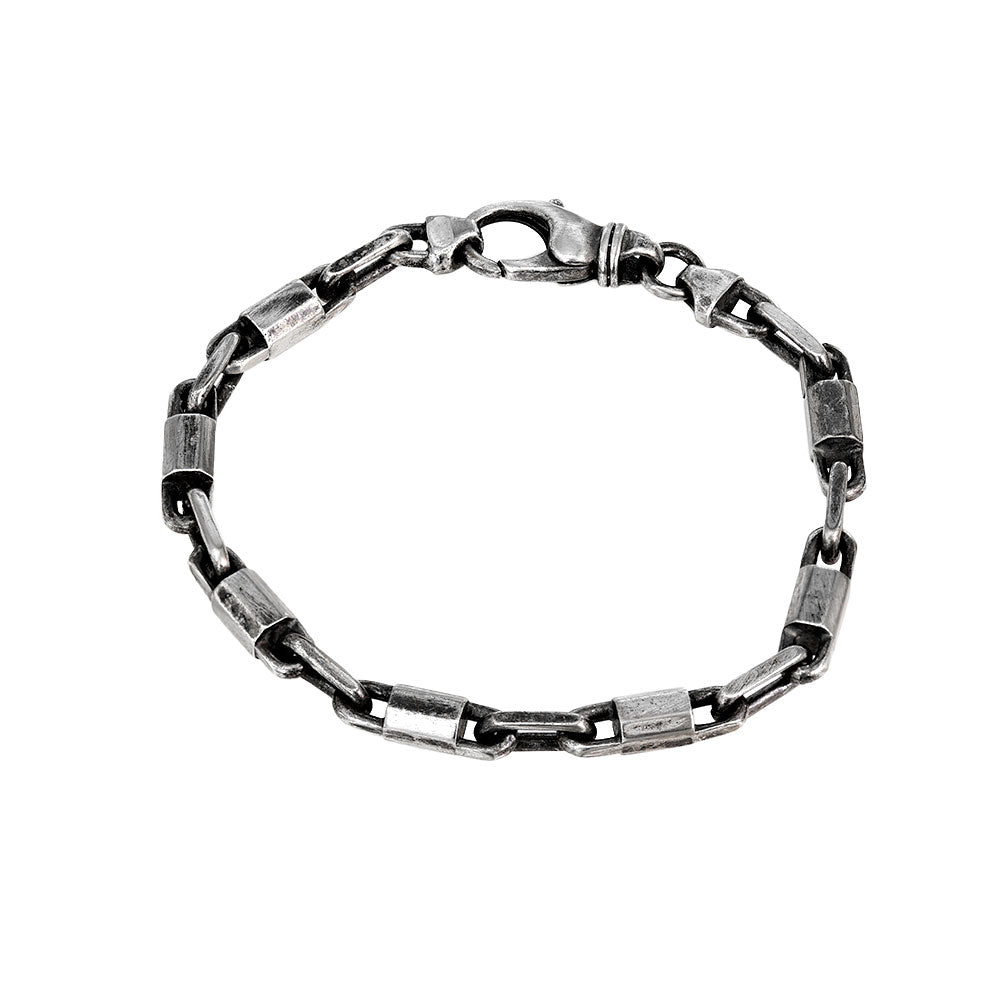 Silver Bloc Bracelet