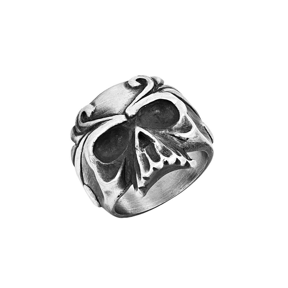 Silver Skull Ring